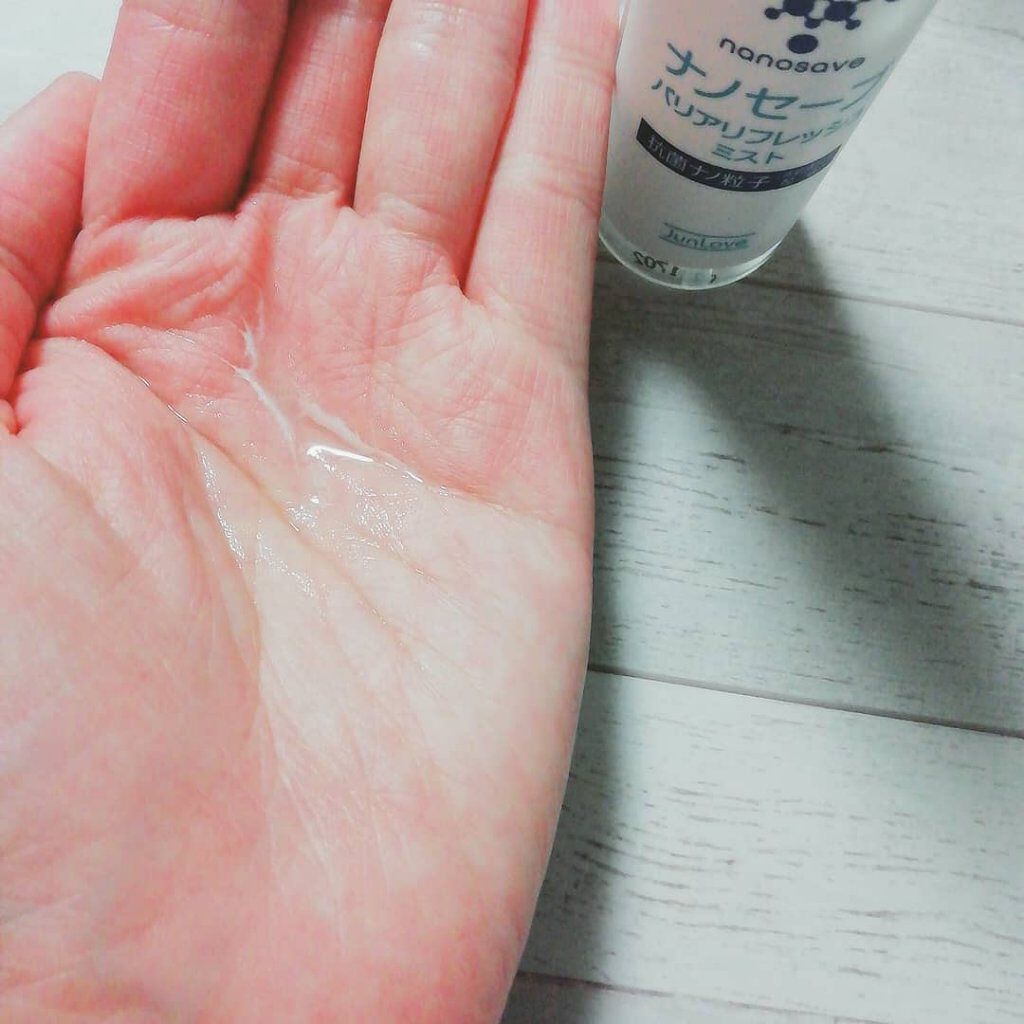  ナノセーブ バリアリフレッシュミスト/ジュン・コスメティック/ミスト状化粧水を使ったクチコミ（2枚目）