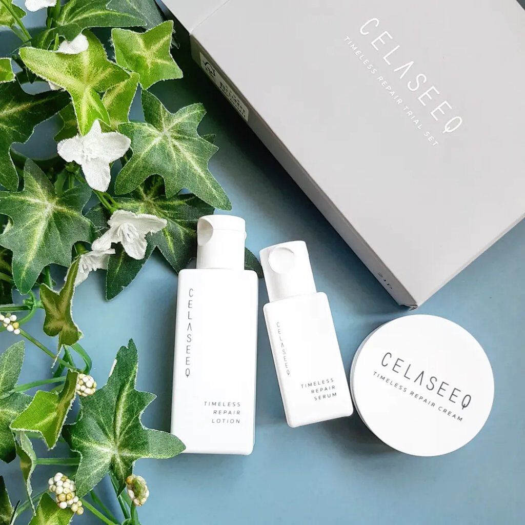 タイムレスリペア 未来肌おためしセット/CELASEEQ/スキンケアキットを使ったクチコミ（1枚目）