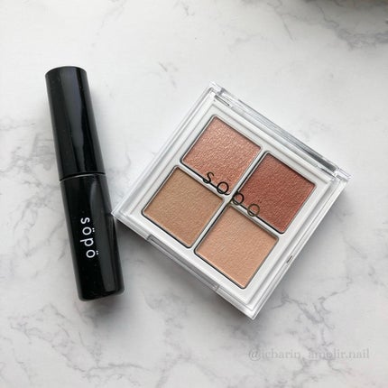 カラーマスカラ/sopo/マスカラを使ったクチコミ(4枚目)