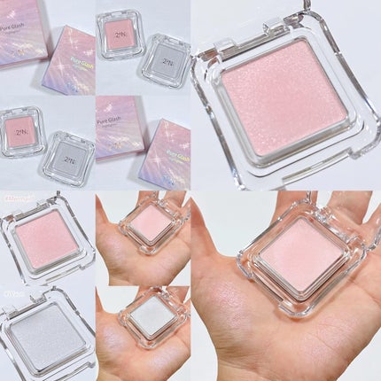 ブルーミング エディション パラダイス デュアル パレット ブラッシャー デュオ/DEAR DAHLIA/単色アイシャドウを使ったクチコミ(5枚目)