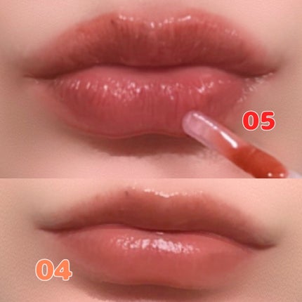 ジューシーベリープランピングリップオイル/TOCOBO/リップグロスを使ったクチコミ(4枚目)