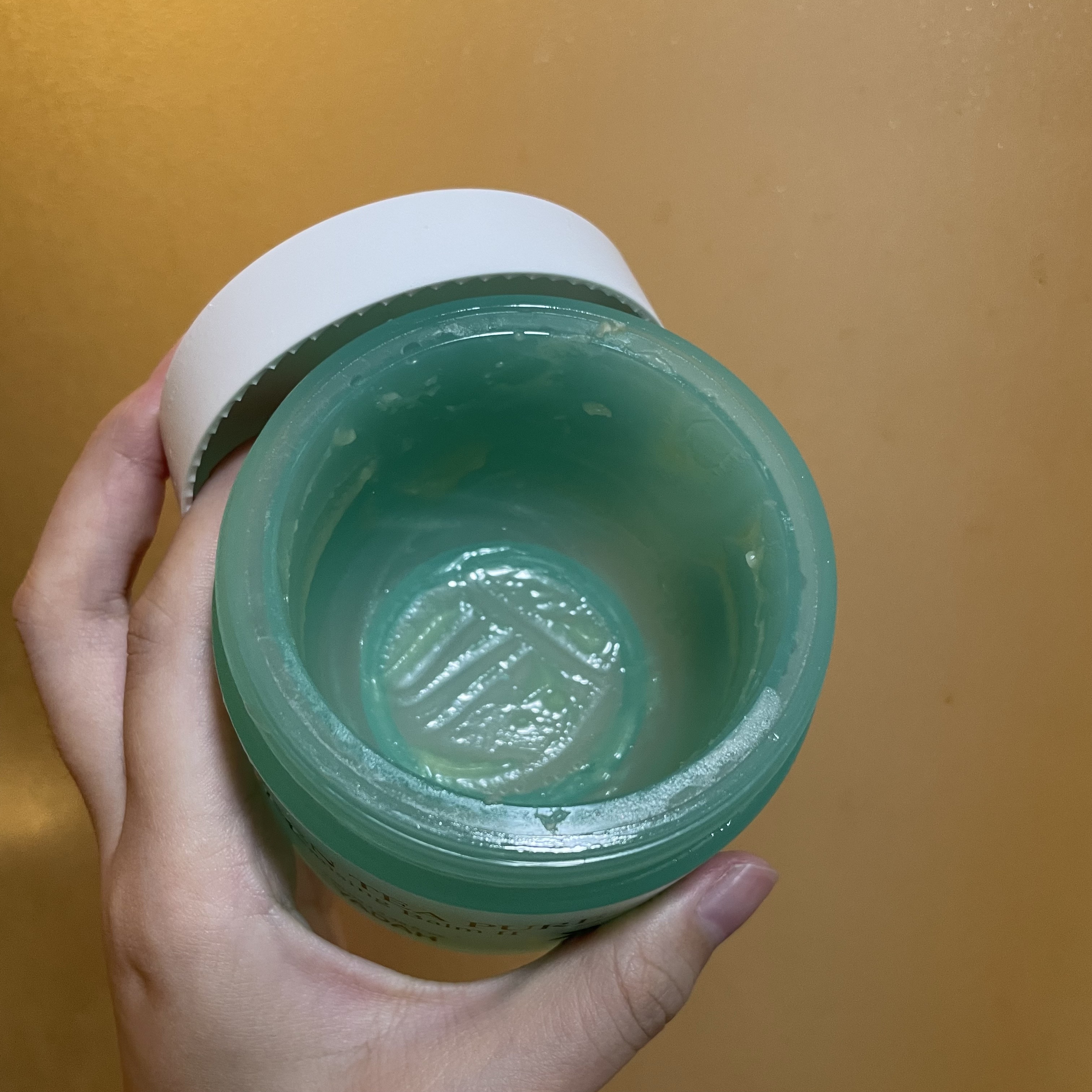 グリーンティーピュアクレンジングバームⅡ/YADAH/クレンジングバームを使ったクチコミ（3枚目）