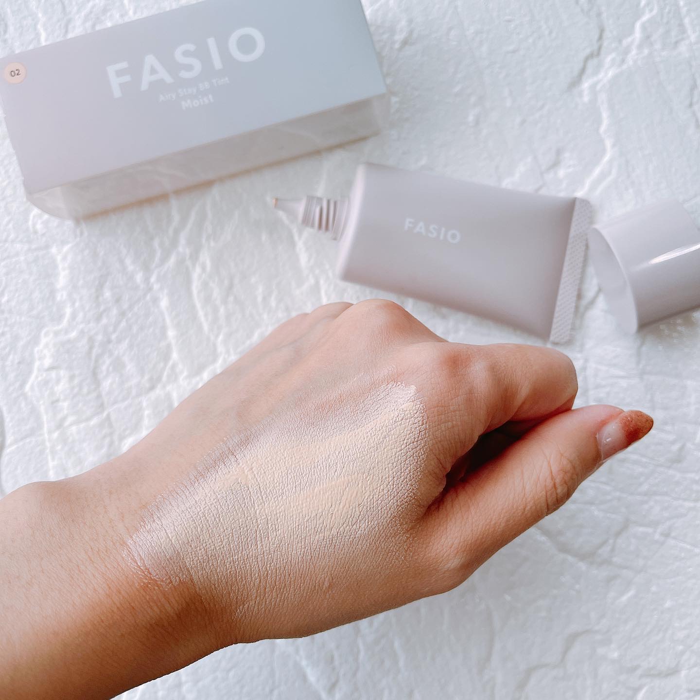 エアリーステイ BB ティント モイスト/FASIO/BBクリームを使ったクチコミ（3枚目）