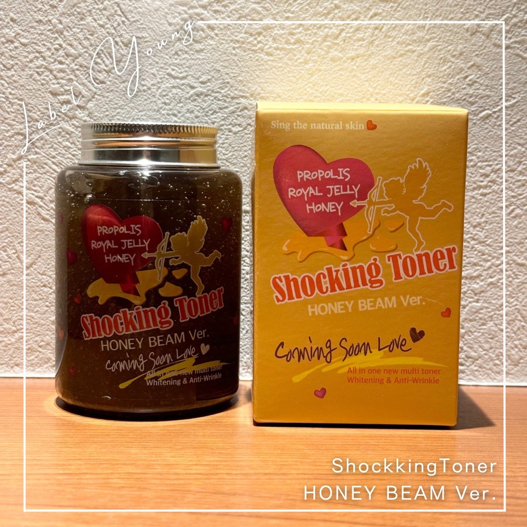 ShockkingToner HONEY BEAM Ver./Label Young/オールインワン化粧品を使ったクチコミ(1枚目)