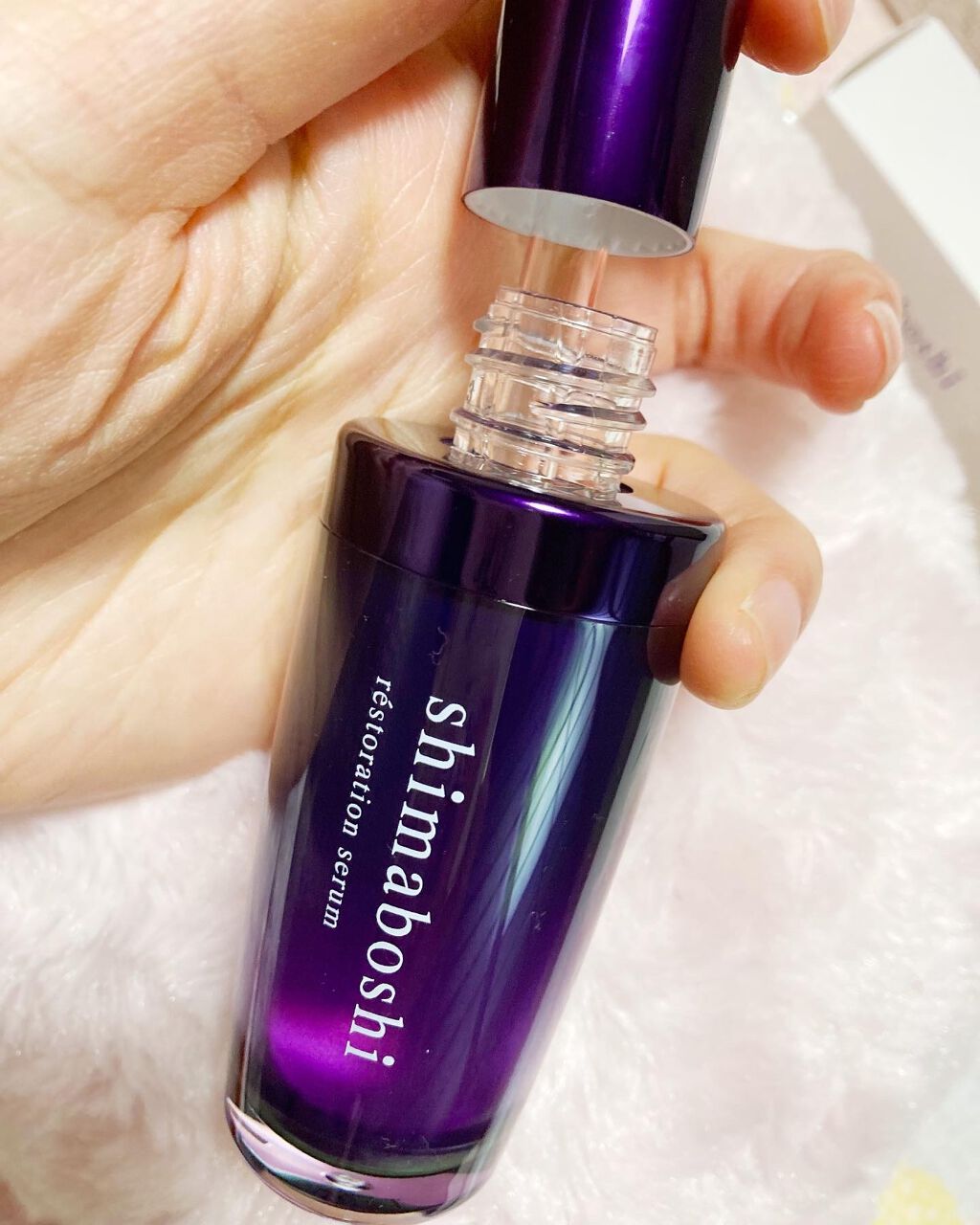 レストレーションセラム/shimaboshi/ブースター・導入液を使ったクチコミ（3枚目）