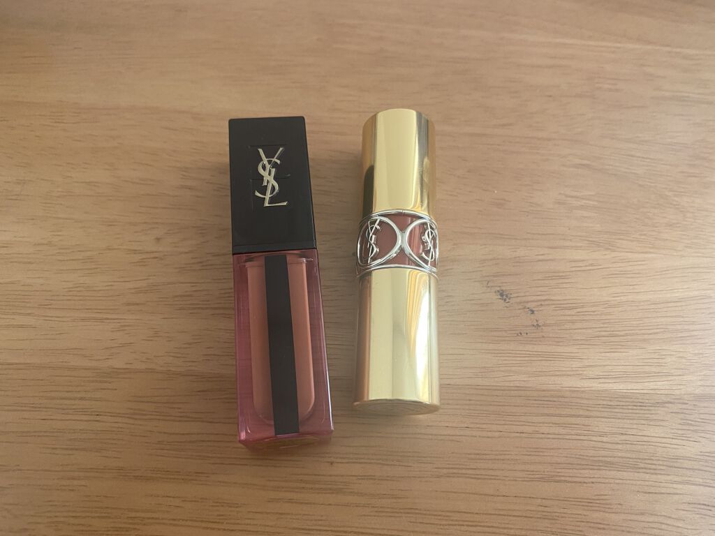 ルージュ ヴォリュプテ シャイン/YVES SAINT LAURENT BEAUTE/口紅を使ったクチコミ（1枚目）