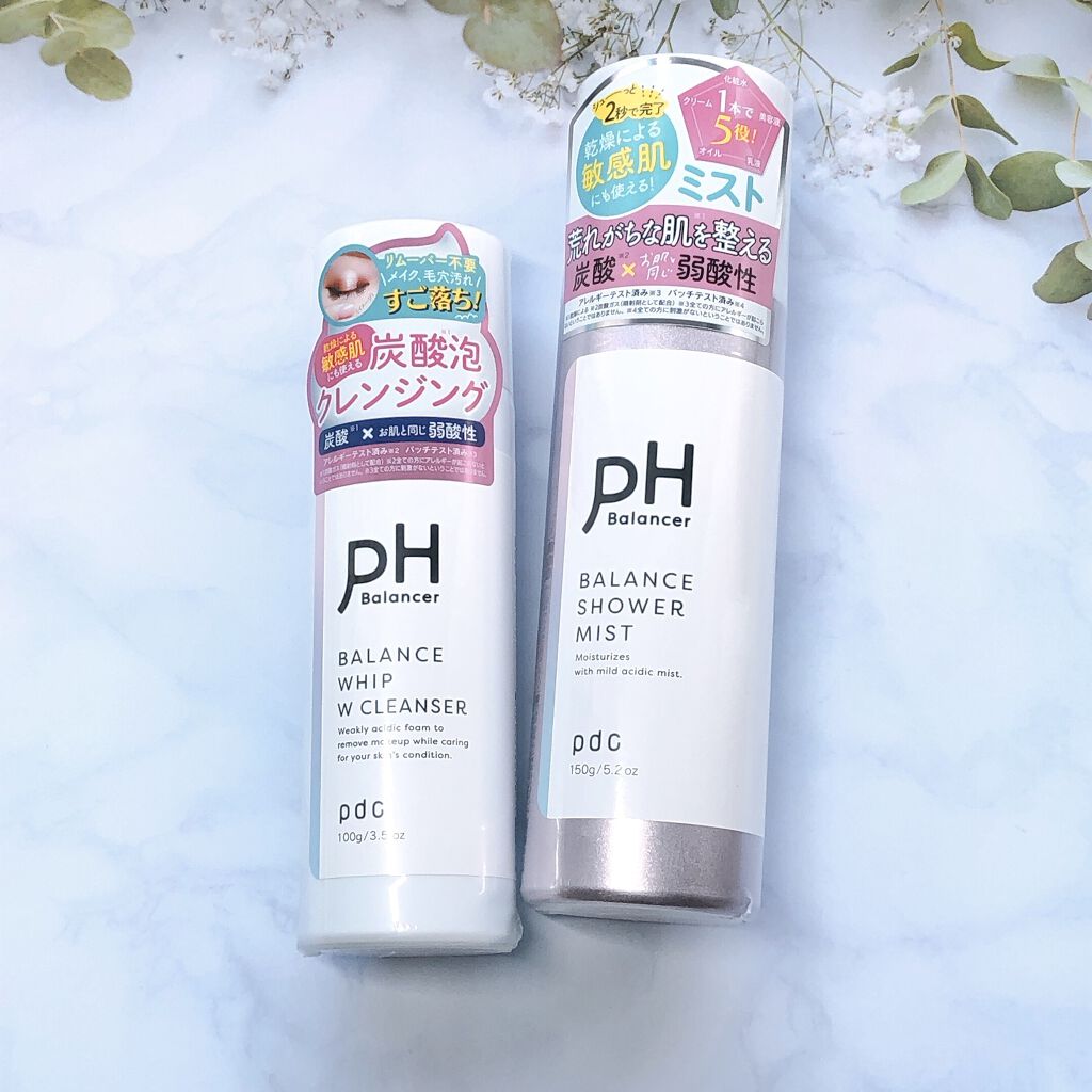 ピーエイチバランサー ＢホイップＷクレンザー/pdc/泡洗顔を使ったクチコミ（3枚目）
