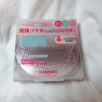 トランスペアレントフィニッシュパウダー/キャンメイク/プレストパウダーを使ったクチコミ(2枚目)