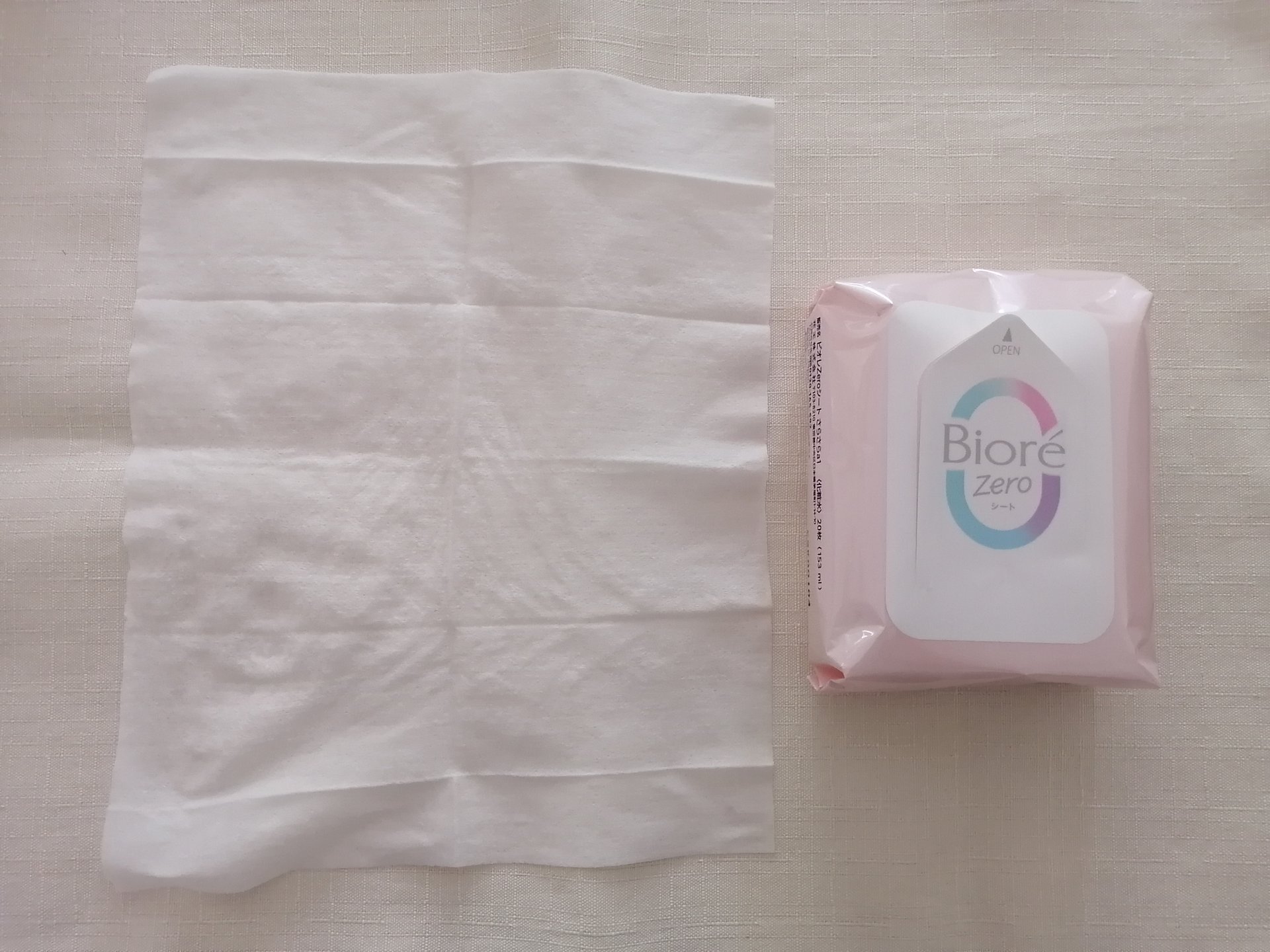 ビオレZero シート やさしいせっけんの香り/ビオレ/デオドラント・制汗剤を使ったクチコミ（3枚目）