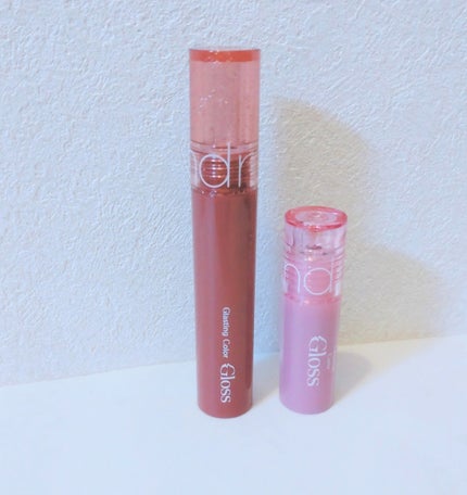 グラスティングカラーグロス リミテッドスパークリングエディション/rom&nd/リップグロスを使ったクチコミ(8枚目)