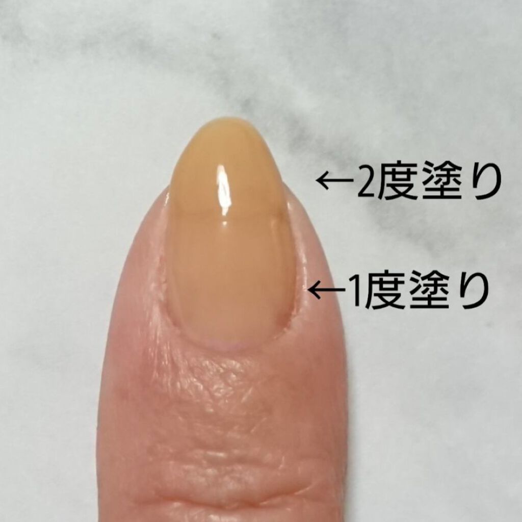 グロッシーコート/スキューズミー/オールインワンネイルを使ったクチコミ（3枚目）