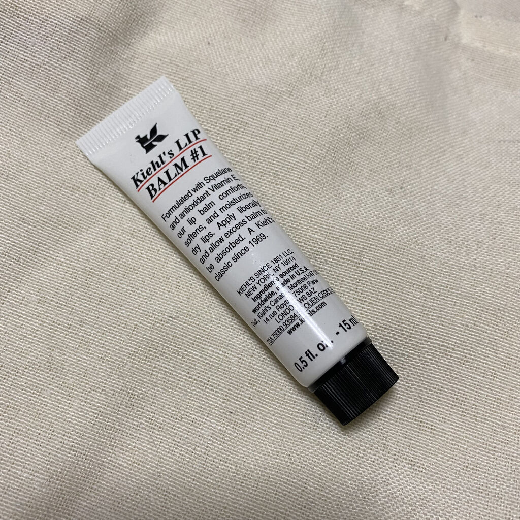 キールズ リップ バーム No.1 オリジナル（無香料）/Kiehl's/リップバームを使ったクチコミ（1枚目）