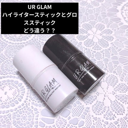 UR GLAM FACE GLOSS STICK/U R GLAM/ジェル・クリームチークを使ったクチコミ(1枚目)