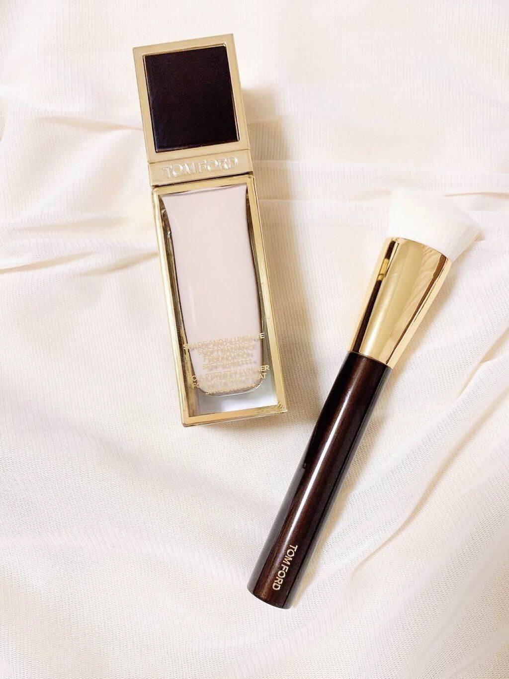 シェイド アンド イルミネイト ソフト ラディアンス ファンデーション SPF 50/TOM FORD BEAUTY/リキッドファンデーションを使ったクチコミ（1枚目）