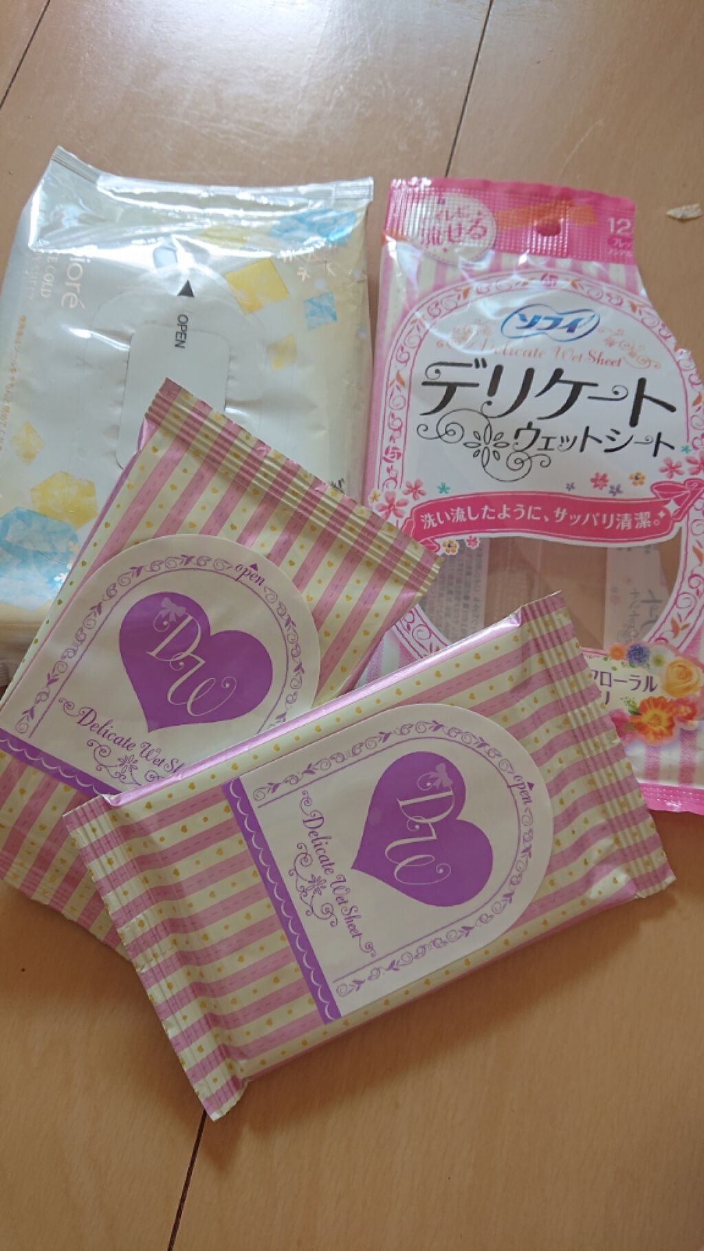 ソフィ デリケートウェットシート フレッシュフローラルの香り/ソフィ/デリケートゾーンケアを使ったクチコミ（1枚目）