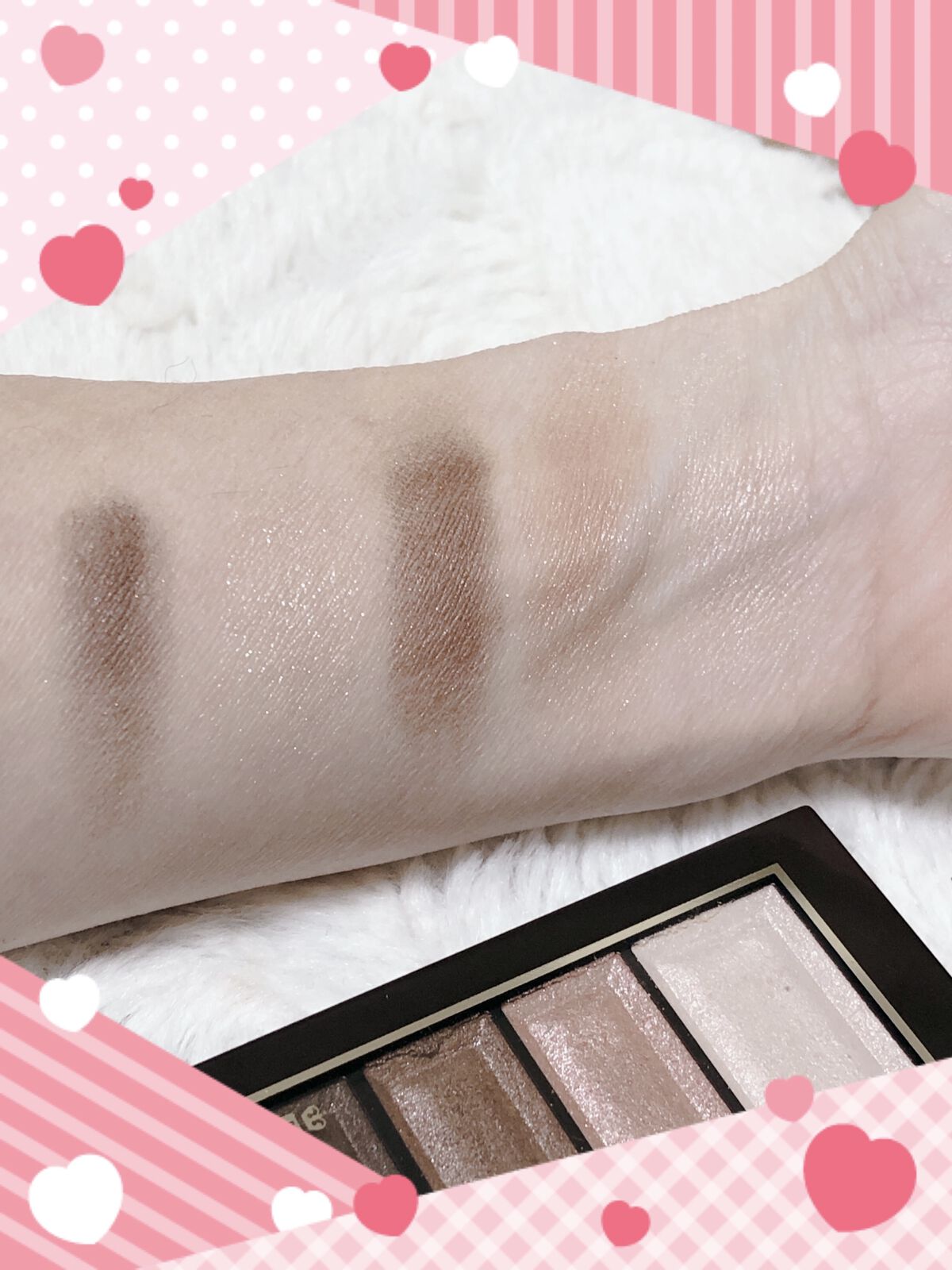 ショコラスウィート アイズ/リンメル ロンドン/アイシャドウパレットを使ったクチコミ（3枚目）