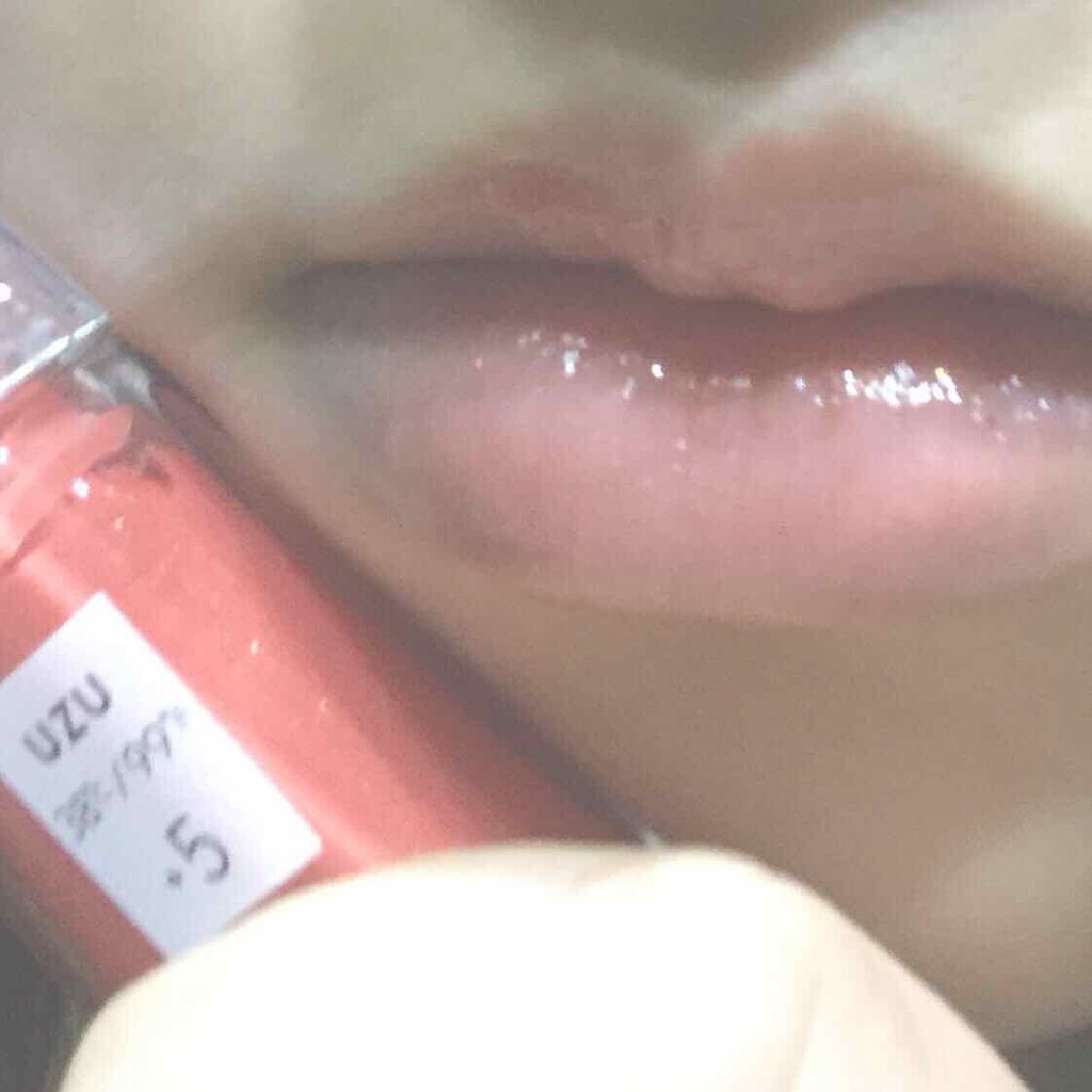 38°C / 99°F リップトリートメント (リップ美容液) +5 ORANGE/UZU BY FLOWFUSHI/リップケアを使ったクチコミ（2枚目）