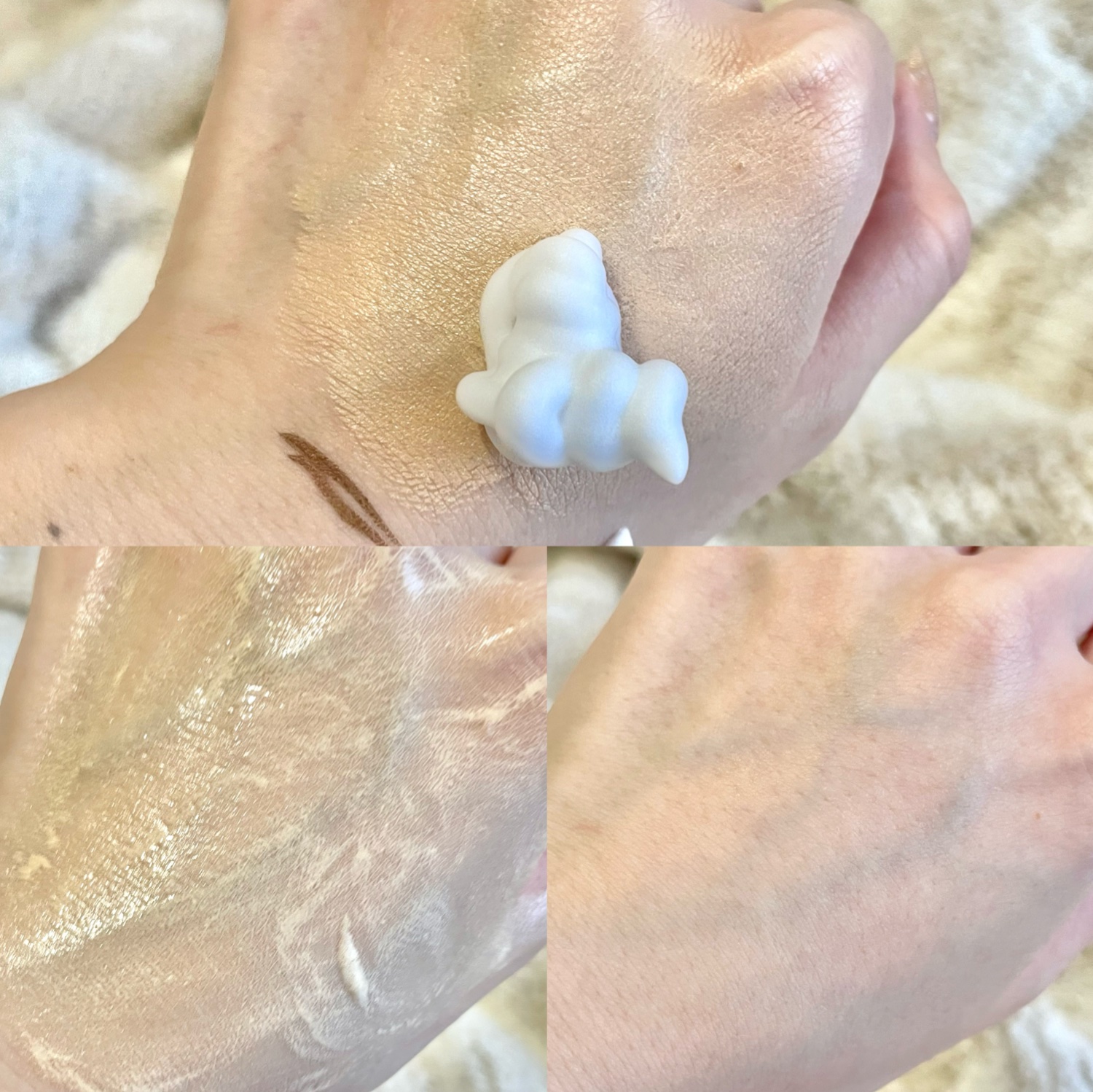 ホリーディア クリーミーリセットクレンジング/HOLIDEA/泡洗顔を使ったクチコミ（3枚目）