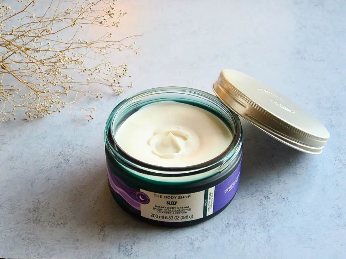 ウェルネス バーミィボディクリーム ラベンダー＆ベチバー/THE BODY SHOP/ボディクリームを使ったクチコミ（1枚目）