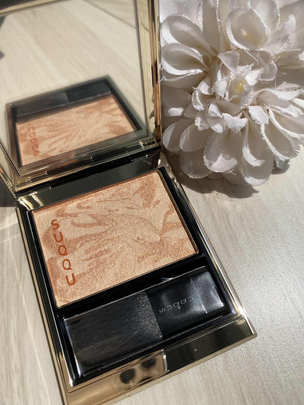 SUQQU スック　メルティング パウダー ハイライター　101　陽炎 試してみた】SUQQU メルティング パウダー ハイライターの人気色