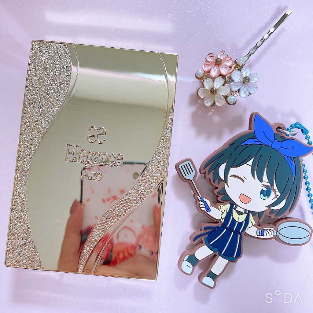 エレガンス ヌーヴェル アイズ/Elégance/アイシャドウパレットを使ったクチコミ(2枚目)