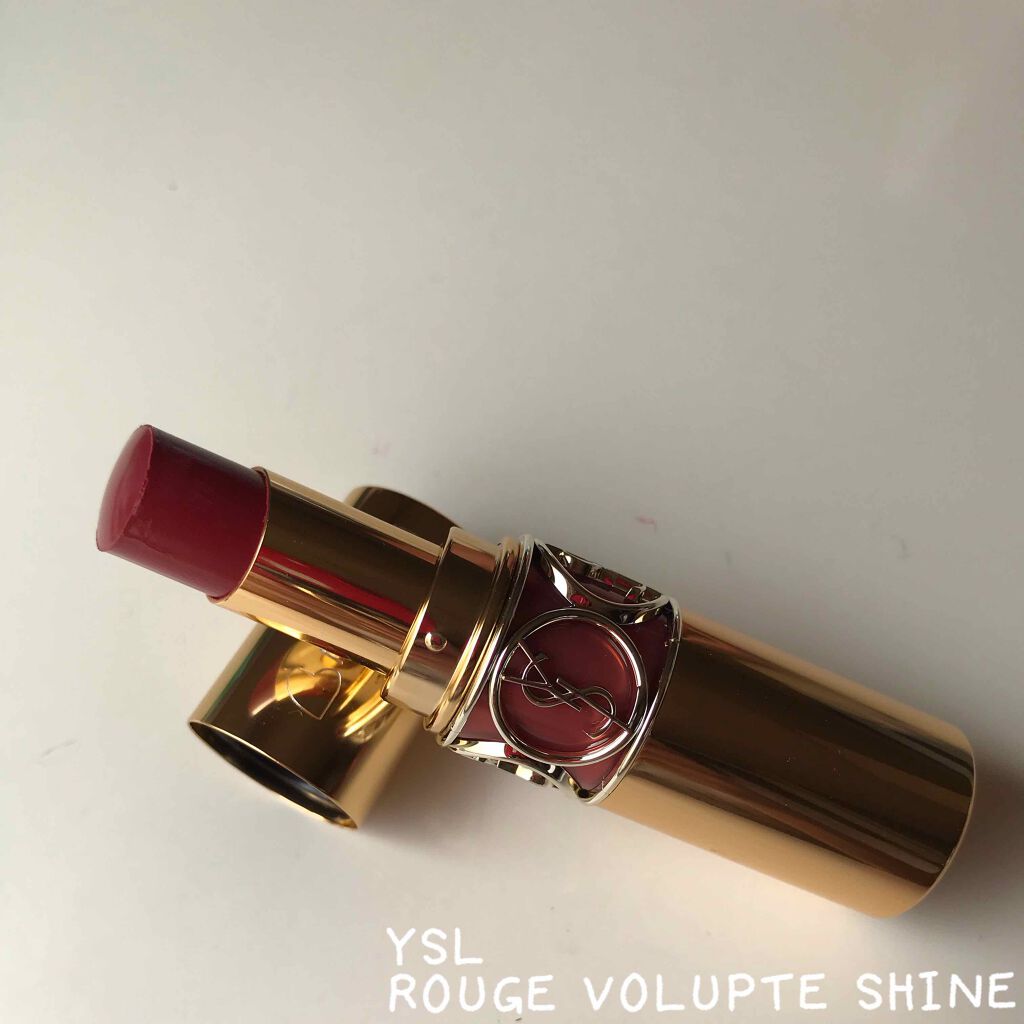 ルージュ ヴォリュプテ シャイン/YVES SAINT LAURENT BEAUTE/口紅を使ったクチコミ(1枚目)