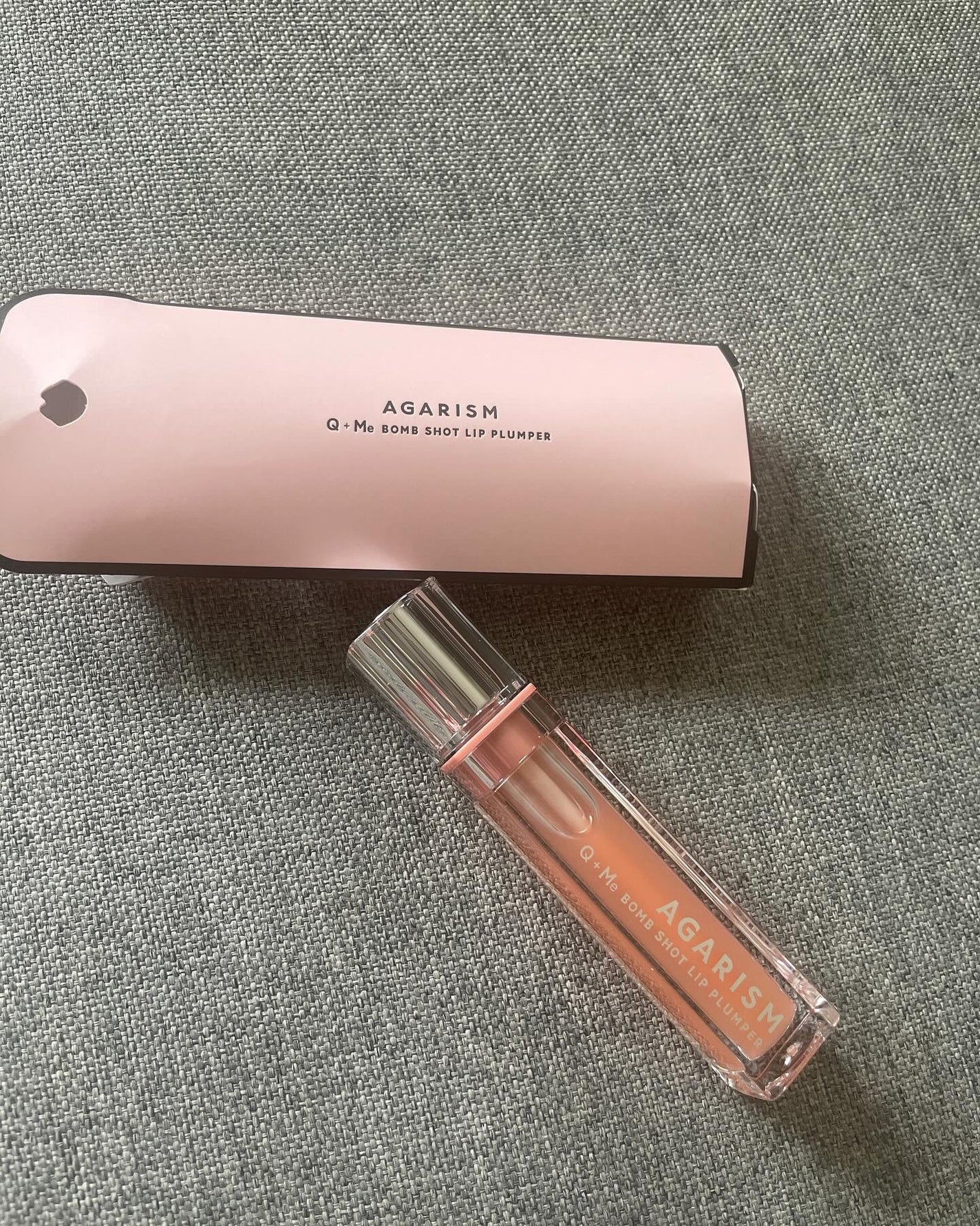 キューミ―ボムショットリッププランパー/AGARISM/リッププランパーを使ったクチコミ(1枚目)