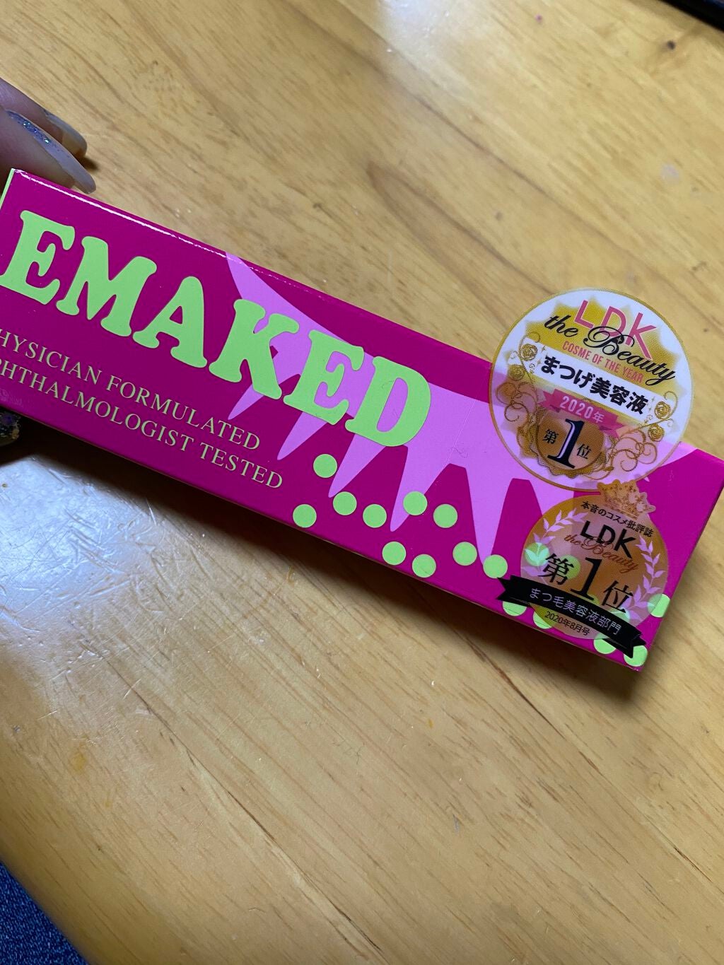 EMAKED(エマーキット)/水橋保寿堂製薬/まつげ美容液を使ったクチコミ(1枚目)