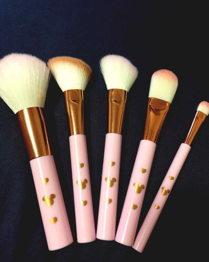 ごくふわっ ミッキーブラシ/DAISO/メイクブラシを使ったクチコミ(1枚目)