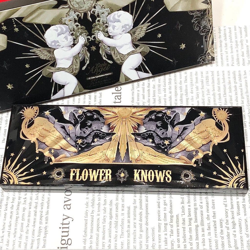リトルエンジェル12色アイシャドウパレット/FlowerKnows/アイシャドウパレットを使ったクチコミ(9枚目)