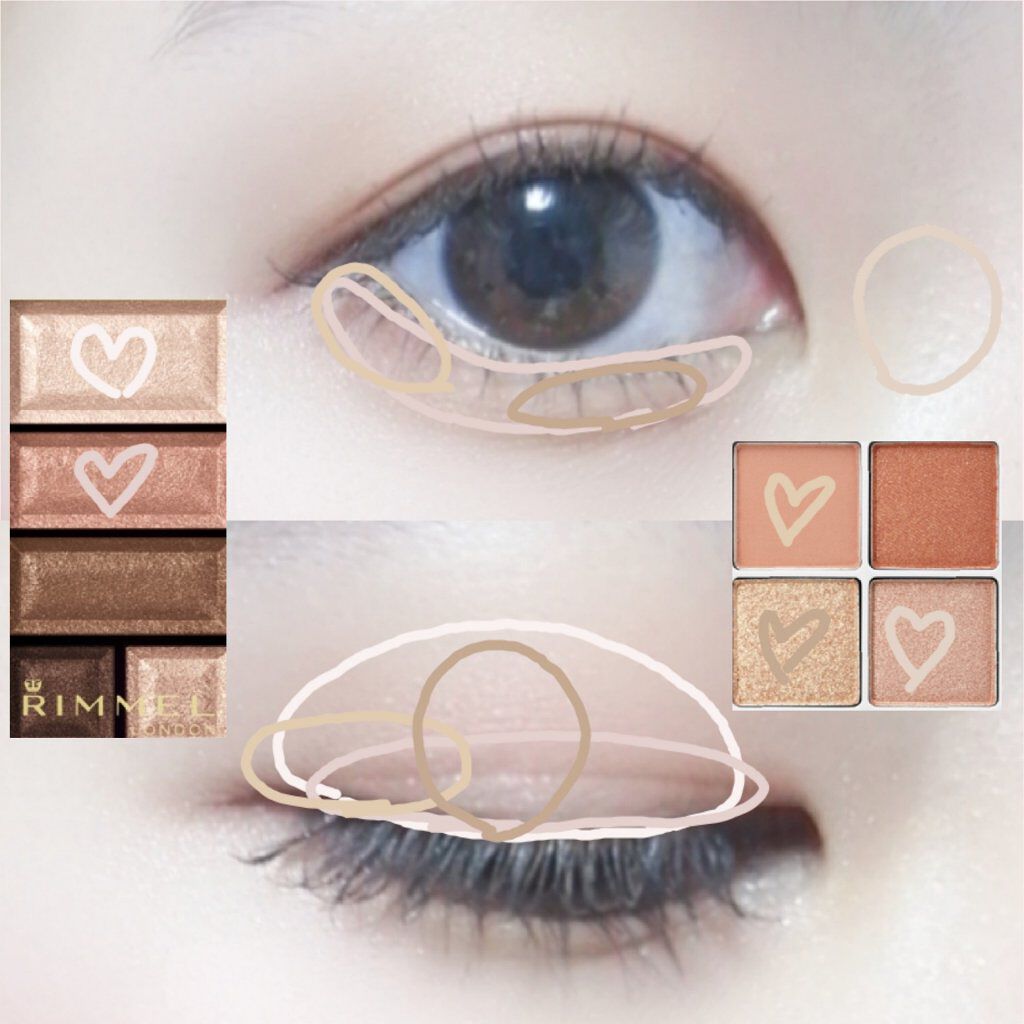 THE アイパレR/b idol/アイシャドウパレットを使ったクチコミ（2枚目）