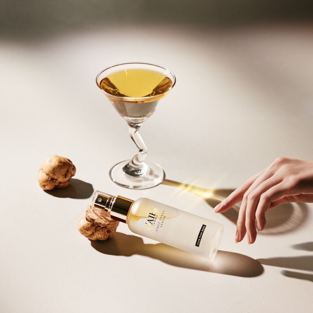 ダルバ ホワイトトリュフファーストスプレーセラム/ダルバ/ミスト状化粧水を使ったクチコミ(1枚目)