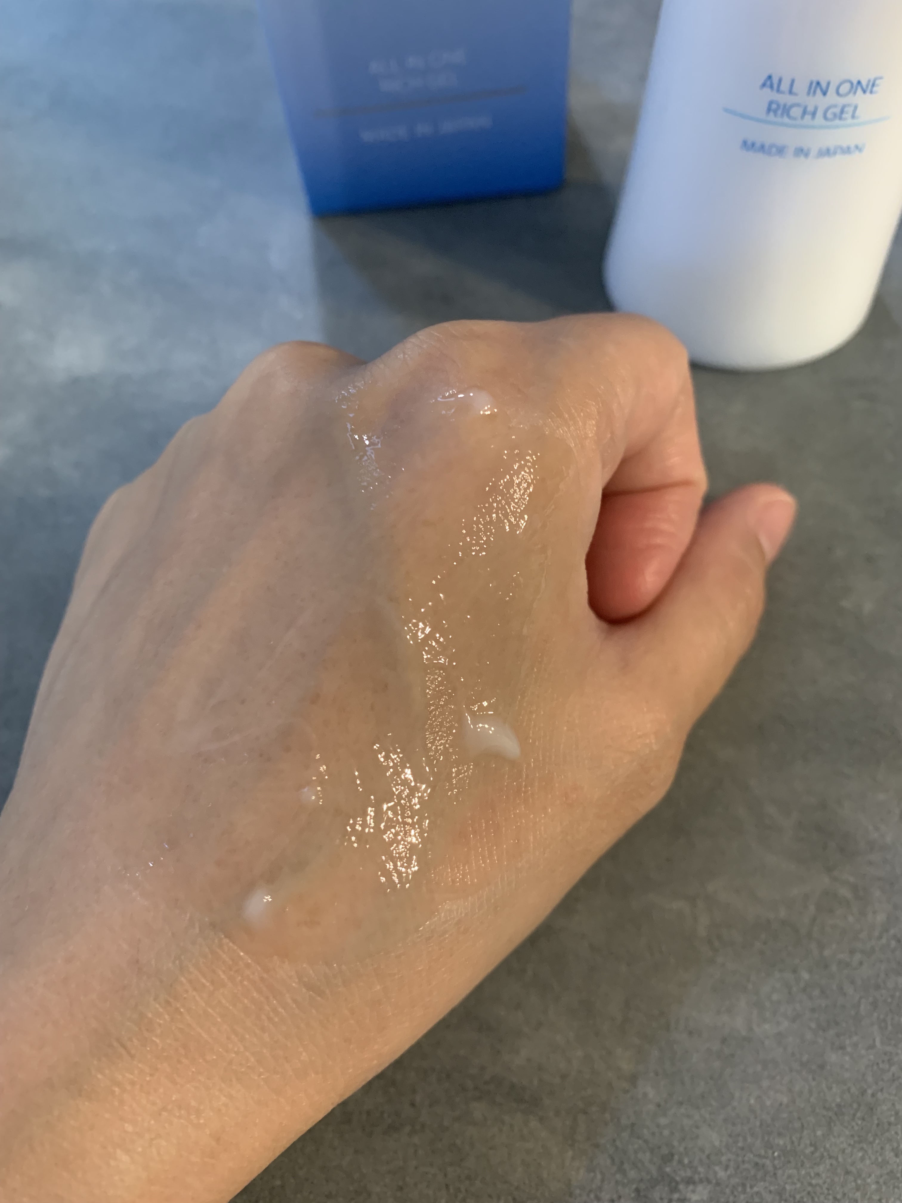 PGオールインワンゲル/BLUE WING/オールインワン化粧品を使ったクチコミ（3枚目）