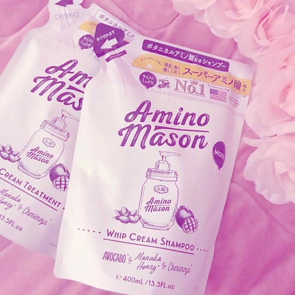 モイスト シャンプー&トリートメント サクラ限定キット2019/アミノメイソン/シャンプー・コンディショナーを使ったクチコミ(1枚目)
