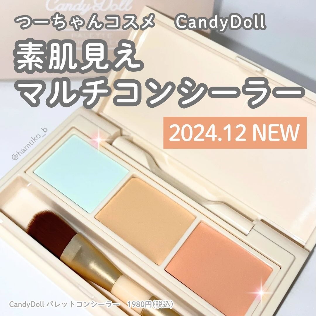 パレットコンシーラー/CandyDoll/パレットコンシーラーを使ったクチコミ(1枚目)