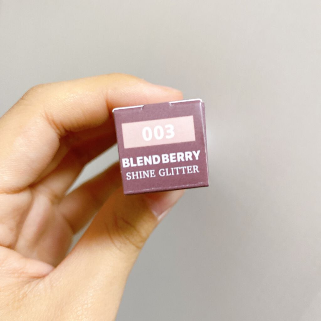プリズムシャイングリッター/BLEND BERRY/グリッターを使ったクチコミ(8枚目)