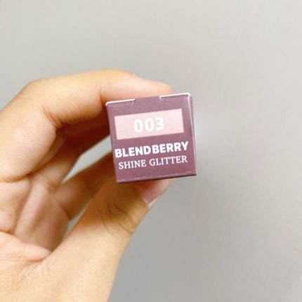 プリズムシャイングリッター/BLEND BERRY/グリッターを使ったクチコミ(8枚目)