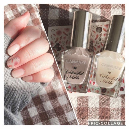 カラフルネイルズ/キャンメイク/マニキュアを使ったクチコミ(1枚目)