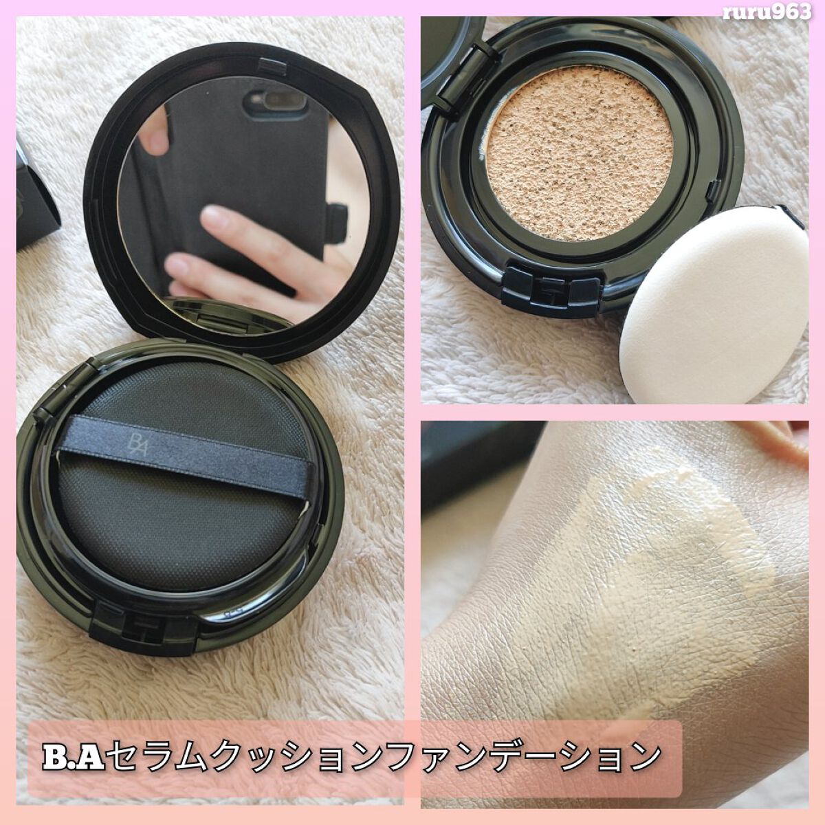 セラムクッションファンデーション SPF20・PA++/B.A/クッションファンデーションを使ったクチコミ(2枚目)