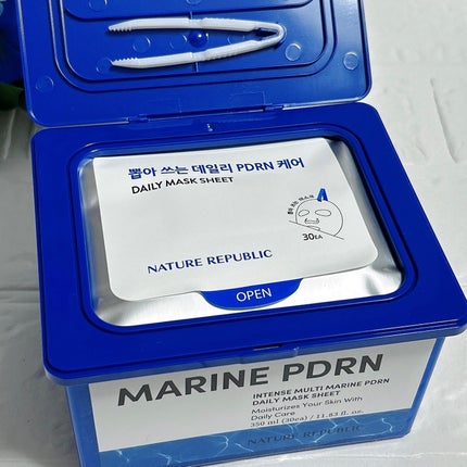 マリンPDRNデイリーシートマスク/ネイチャーリパブリック/シートマスク・パックを使ったクチコミ(6枚目)