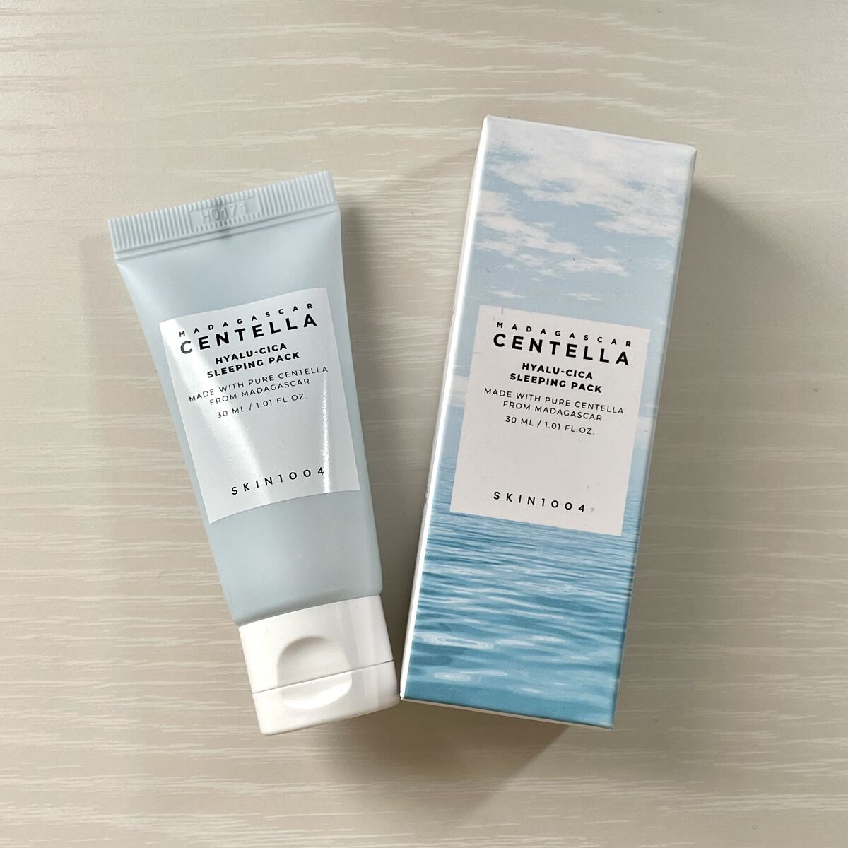 ヒアルーシカ スリーピングパック/SKIN1004/シートマスク・パックを使ったクチコミ（1枚目）