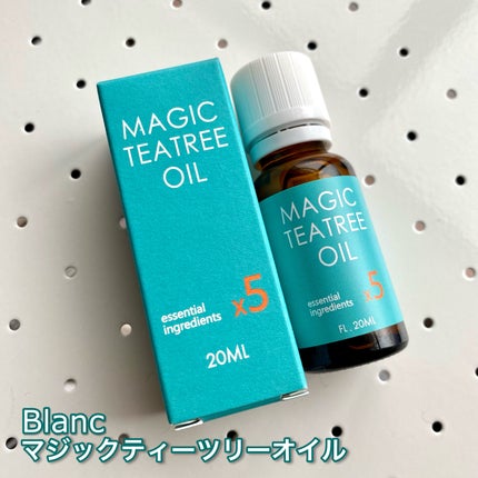 マジックティーツリーオイル/ブラン/フェイスオイルを使ったクチコミ(2枚目)
