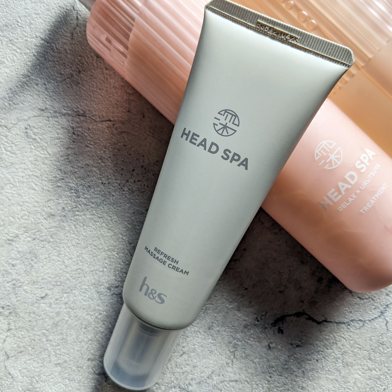 リフレッシュ マッサージクリーム/h&s/洗い流すヘアトリートメントを使ったクチコミ（1枚目）