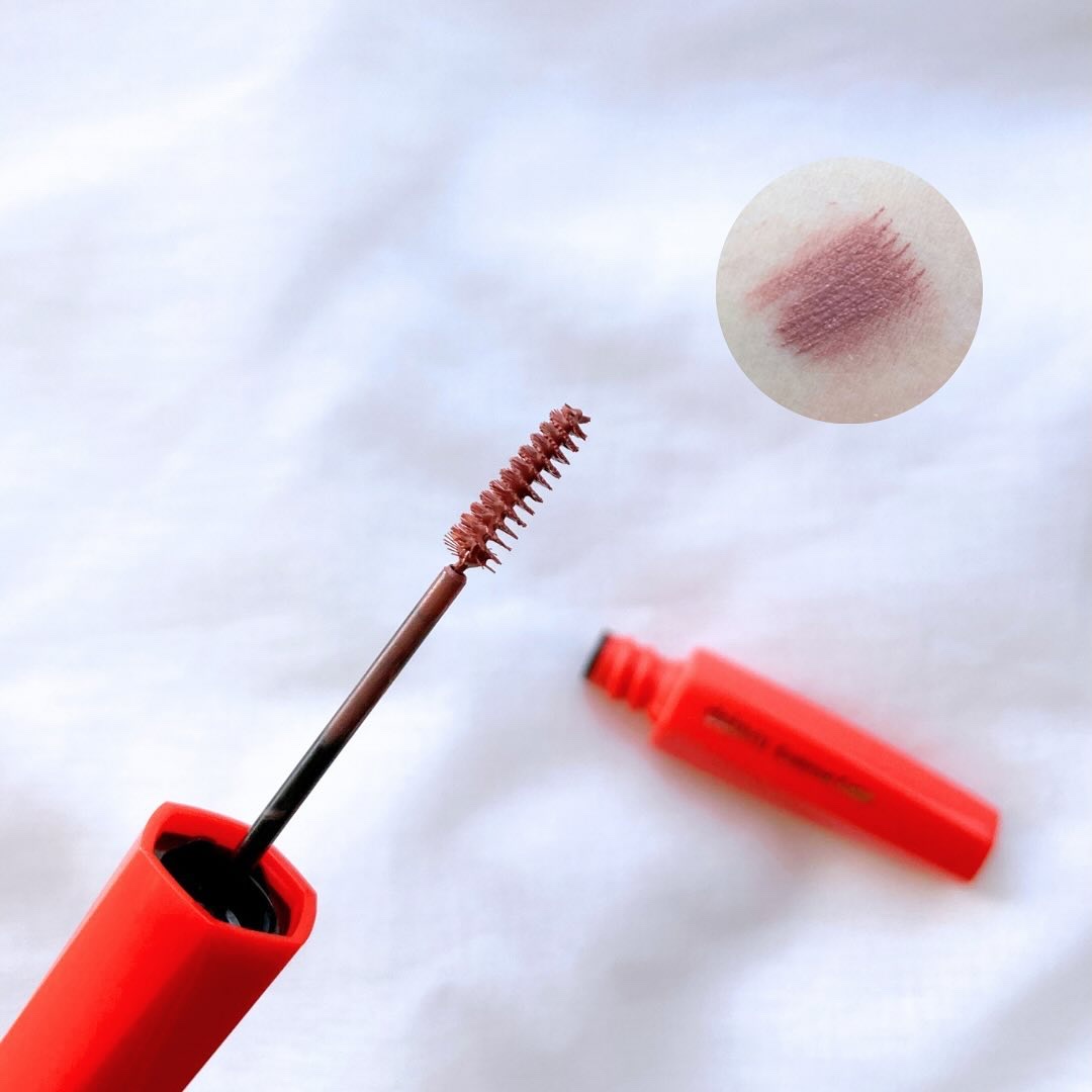 フィルム眉カラー ダスティーピンク（数量限定）/デジャヴュ/眉マスカラを使ったクチコミ（2枚目）