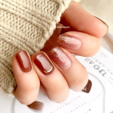 ジェルネイルシール/キャンドゥ/ネイルシールを使ったクチコミ(3枚目)