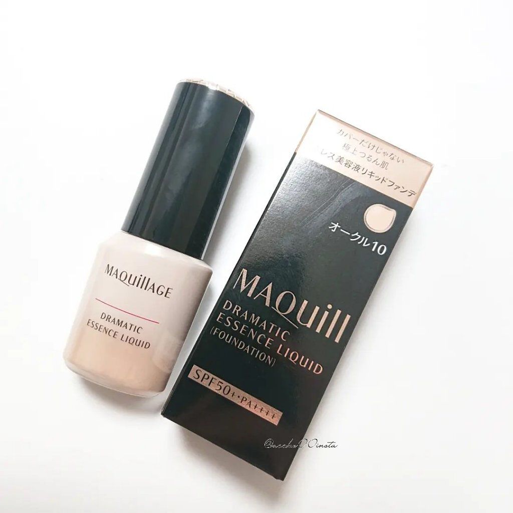 ドラマティックエッセンスリキッド/マキアージュ/リキッドファンデーションを使ったクチコミ（2枚目）