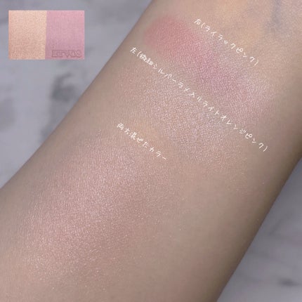 ミネラルプレストチーク/エトヴォス/パウダーチークを使ったクチコミ(9枚目)