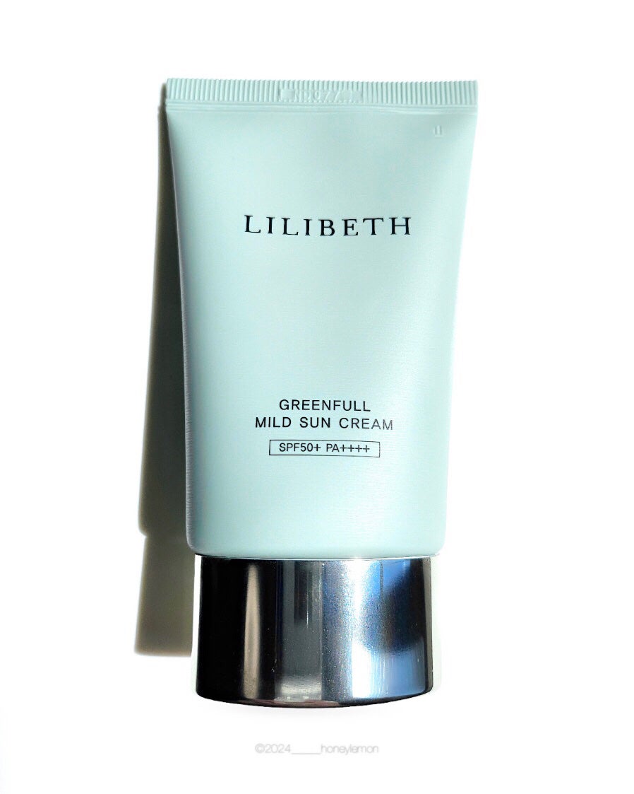 グリーンフルマイルドサンクリーム/LILIBETH/日焼け止めクリームを使ったクチコミ(1枚目)