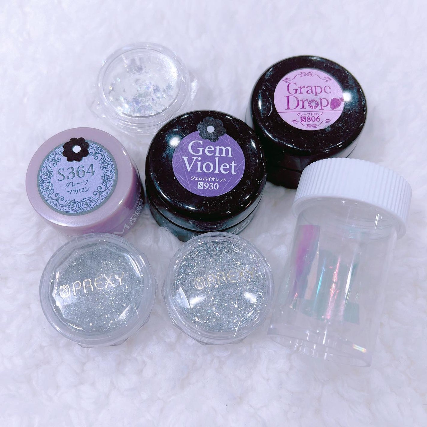 なかやまちえこ on LIPS 「きらきらとパープル🪄⠀⠀@chapon_930⠀デザインサンプ..」(5枚目)