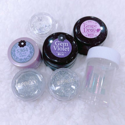 なかやまちえこ on LIPS 「きらきらとパープル🪄⠀⠀@chapon_930⠀デザインサンプ..」(5枚目)